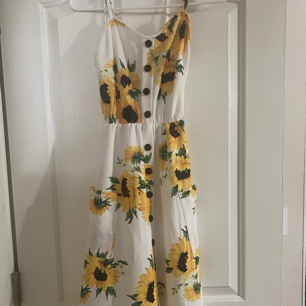 Sunflower Midi Dress